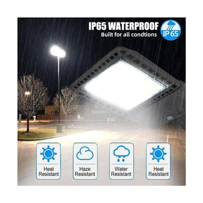 1500-Watt Equivalent Integrated LED Bronze Parking Lot Light with Photocell Slip Fitter, 39000 Lumens, 5000K