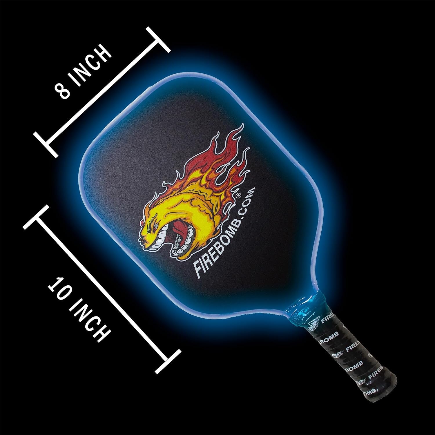 LED Rechargeable Light up Pickleball Paddle Set by ™