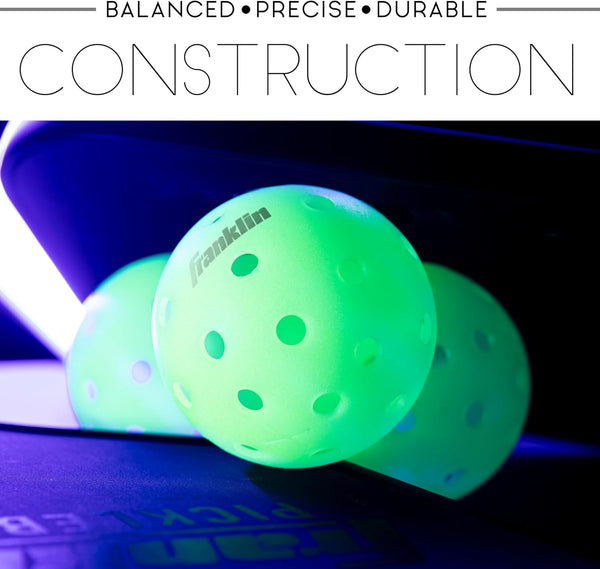 Glow-in-the-Dark Pickleball Set