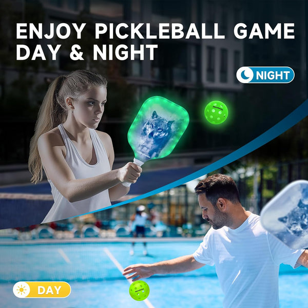 Glow Night Pickleball Balls